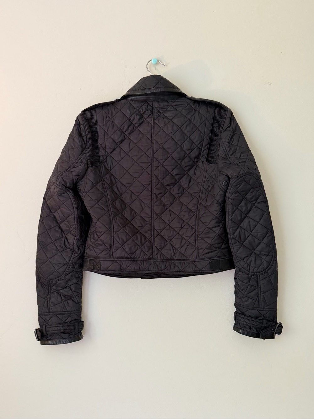 Burberry Quilted Bomber Moto Jacket | Size M - Picture 10 of 11